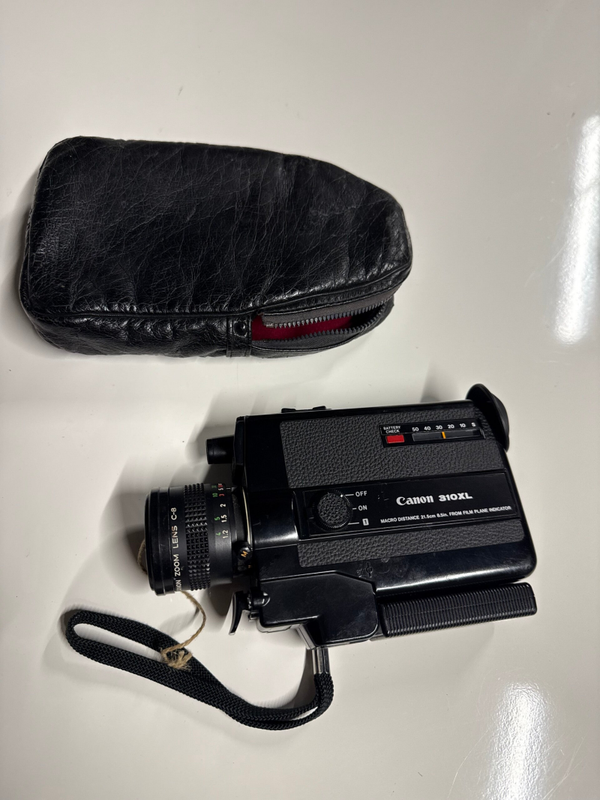 Vintage Canon 310XL Super 8 filmcamera 1975