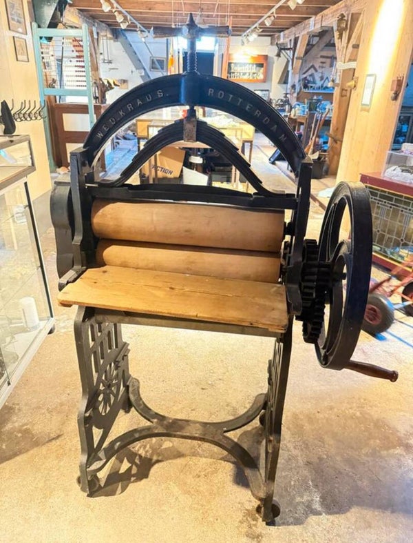 Antieke Mangel Wed. Kraus Rotterdam