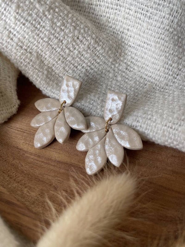 Pearl glinsterend beige