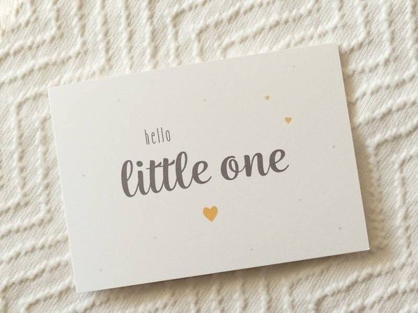 Wenskaart little one