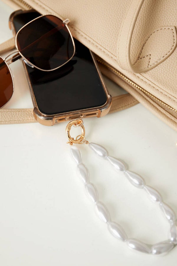 Telefoonkoord Pearl ovaal