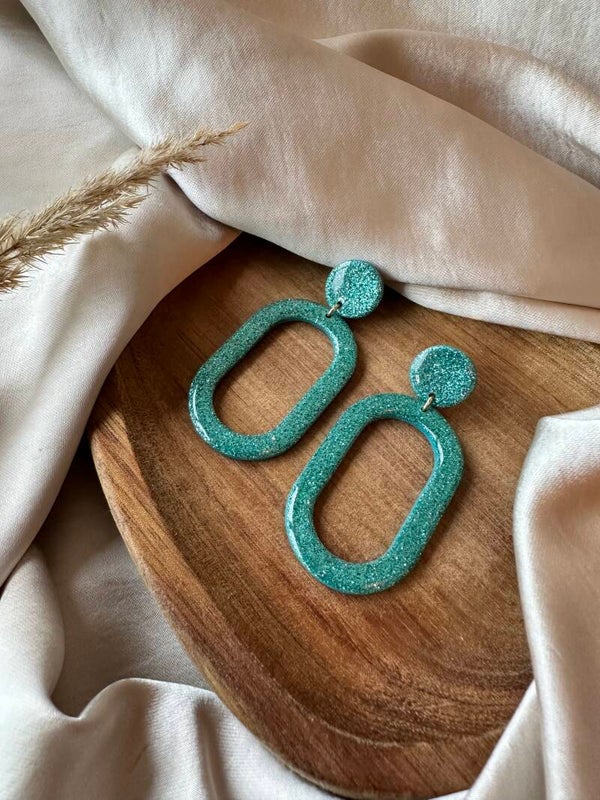 Juna groen glitter goud