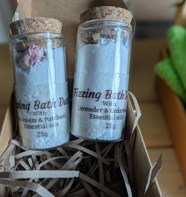 FIZZING BATH DUST  DUO
