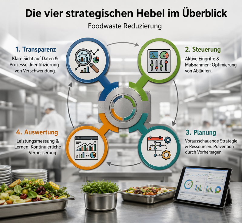 Strategische Hebel Foodwaste Reduziwerung  | Food:Tech:Future