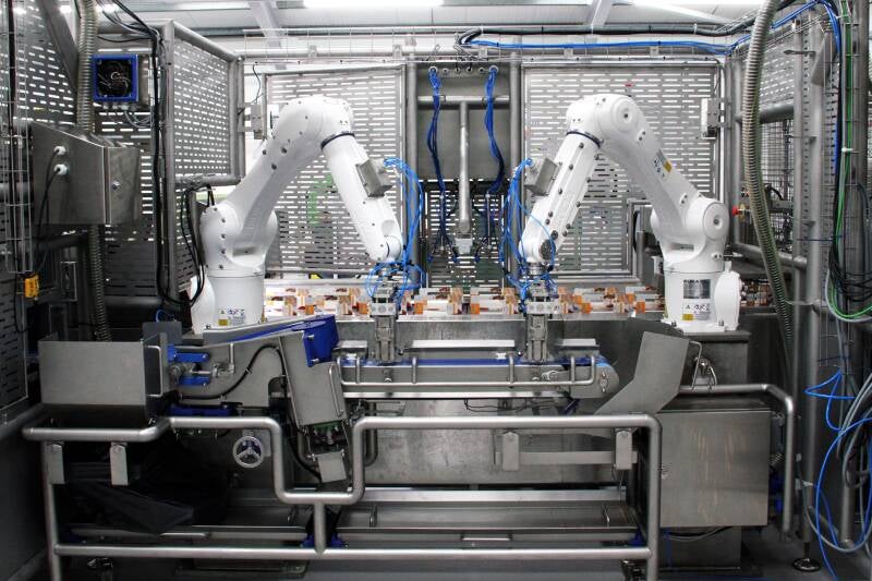  Sandwich Verpackung KUKA Robotik