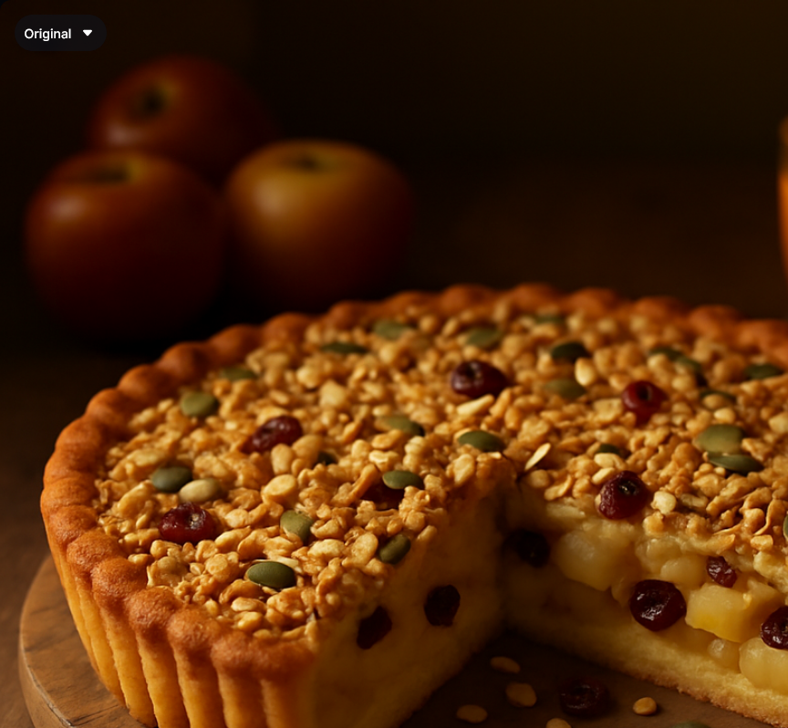 ApfelCrumble als Use Case Beispiel entwickelt mit KI F&E Co-Pilot 