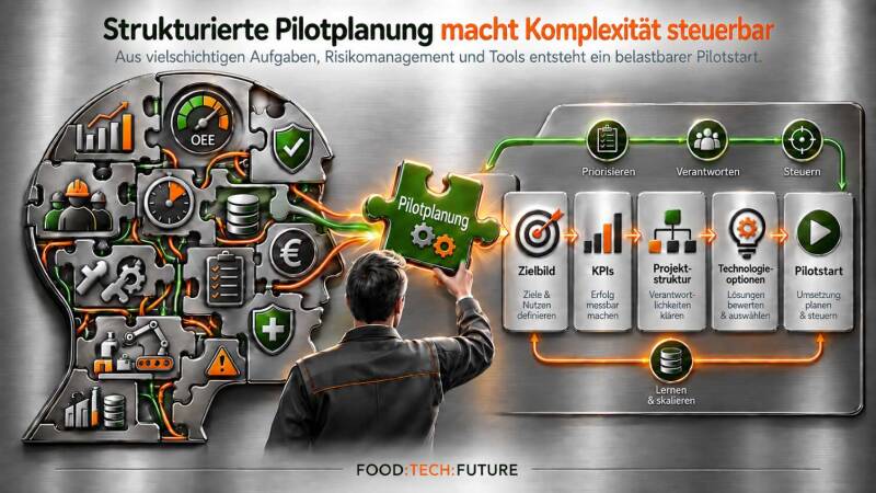 Strukturierte Pilotplanung macht Komplexität steuerbar | Food:Tech:Future