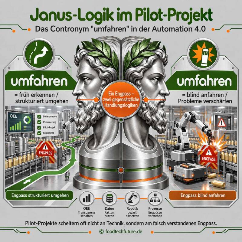Infografik Transformation umfahren