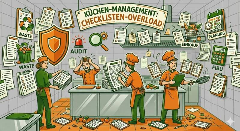 Checklisten Overload im Management Gemeinschaftsverpflegung