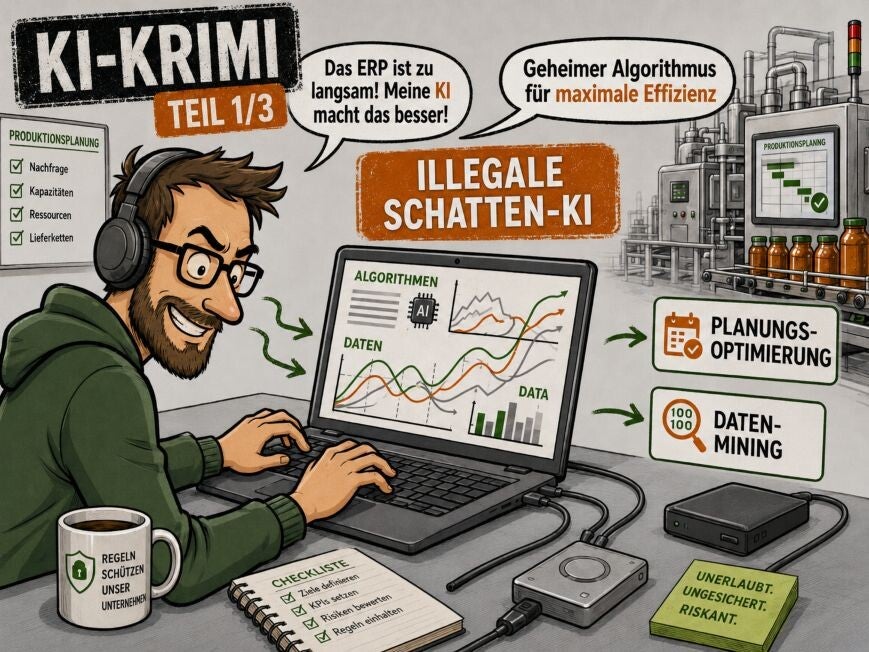 Schatten KI Produktionsplanung KMU Lebensmittelindustrie |Pilotprojekt Planung KI Systeme  FoodTechFuture