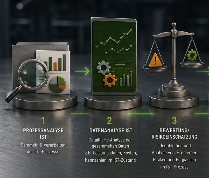 FoodTechFuture / Prozess Entwicklung Entscheidungsgrundlage Pilotprojekt Lebensmittelbranche