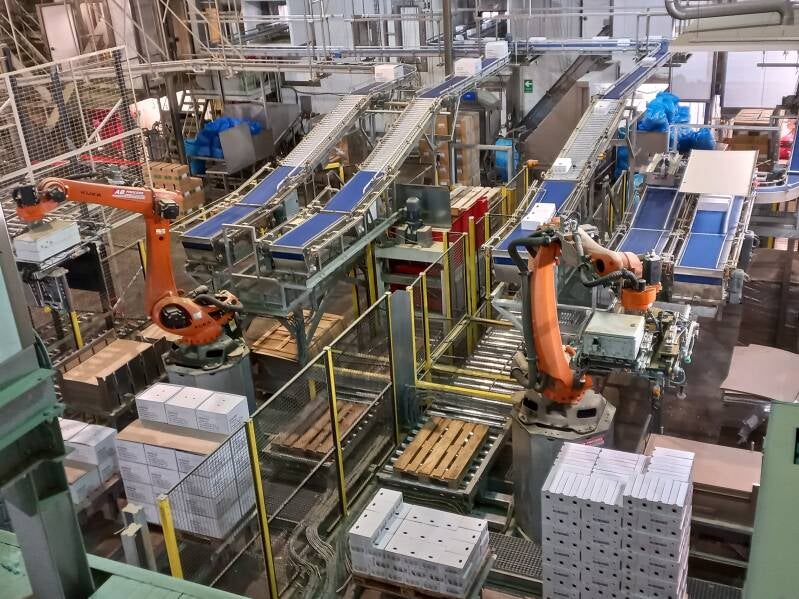 End of Line Pallettierung