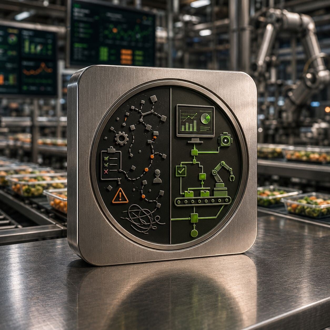 VM Vorher Nachher Effekt Digitale Transformation Lebensmittelindustrie 4.0