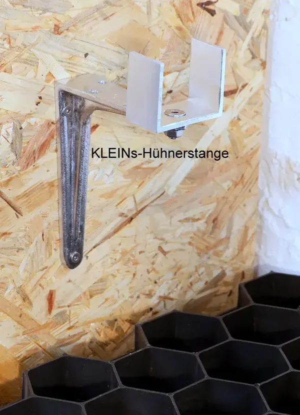 Halterung Hühnerstange kurz mit Winkel (2er-Set)