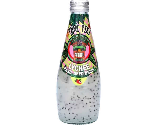 Thai Tiki Basil Seed lychee 290ml