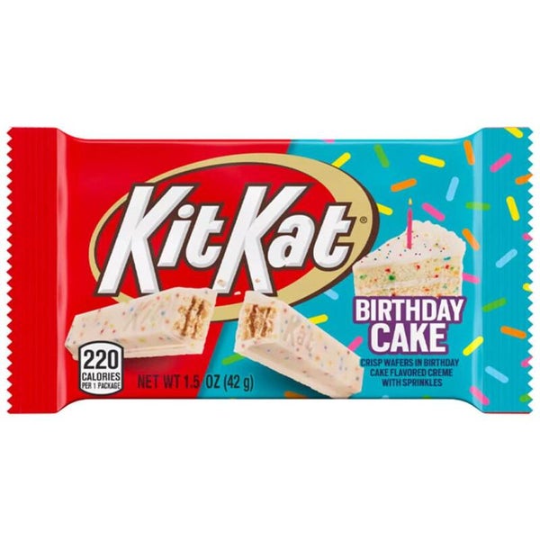 Kit Kat Birthday Cake 42g — Amerikaanse Import