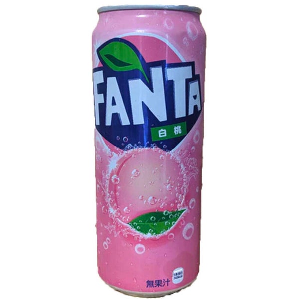 🍑 Fanta Japan Witte Perzik – 500 ml
