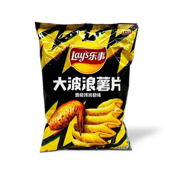 Lay's Wavy Roasted Chicken Wing 70g — Exclusief uit Azië