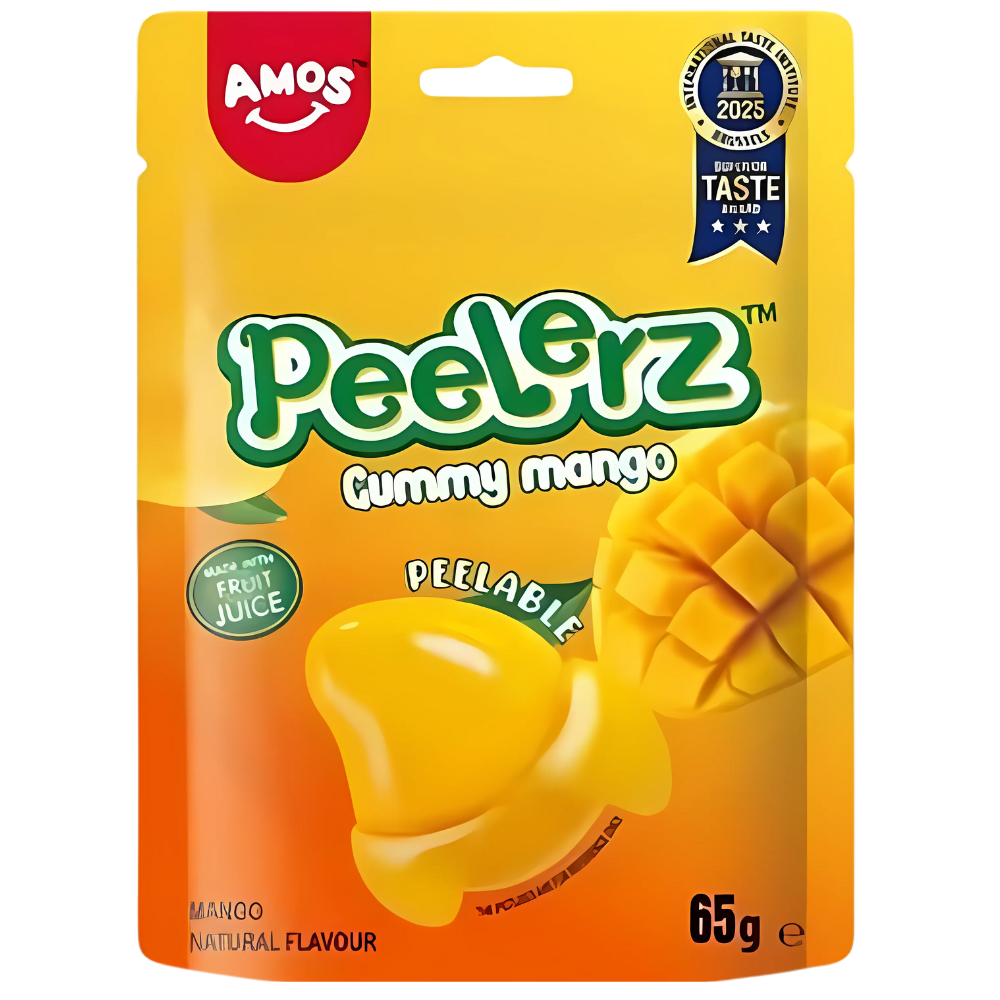 Amos Peelerz Gummy Mango 65g