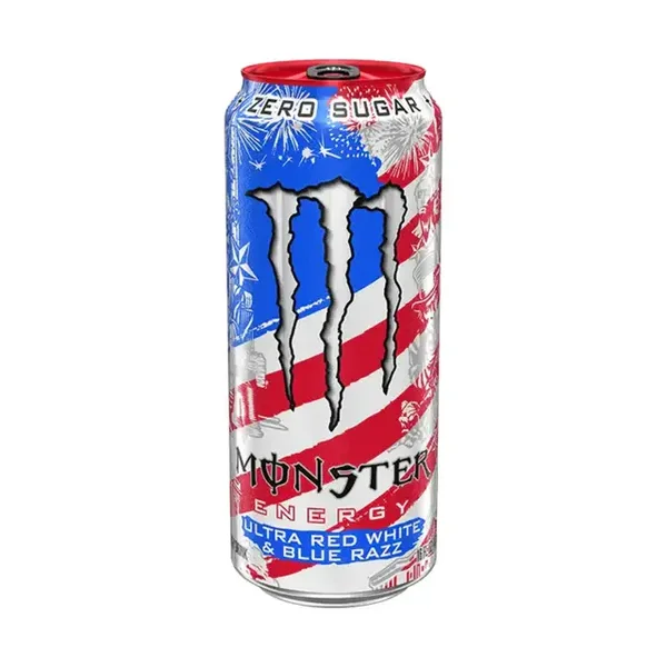 Monster Ultra Red White Blue Razz 473 ml