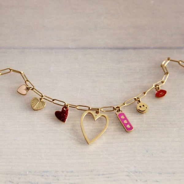 Bedelketting 'Lovely'