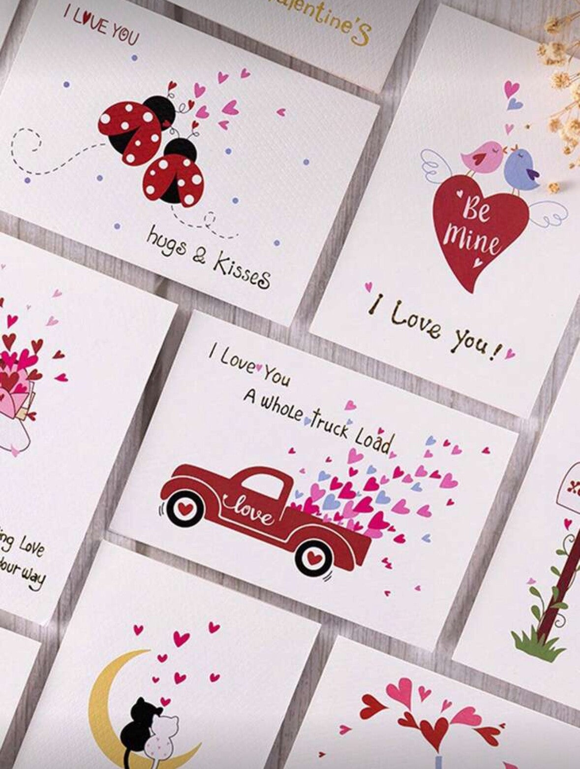 20 valentijns kaarten