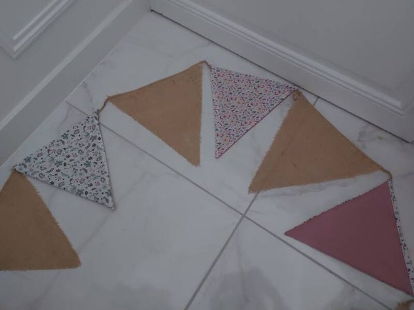 70 mètres de guirlande de fanion