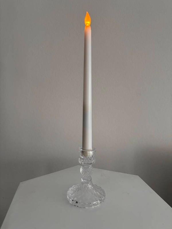 Bougeoirs cristal grand modèle