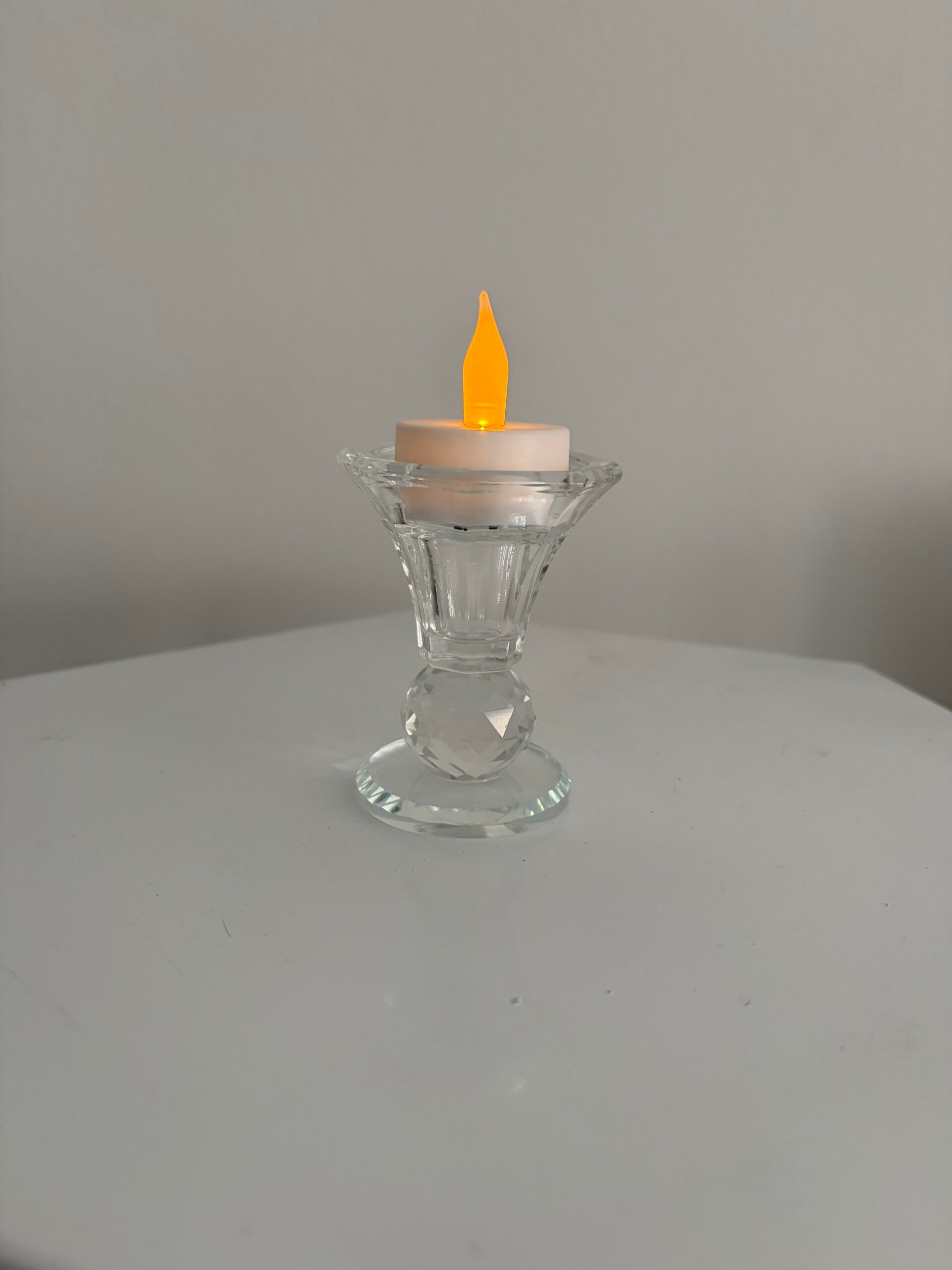 Bougeoir cristal petit modèle