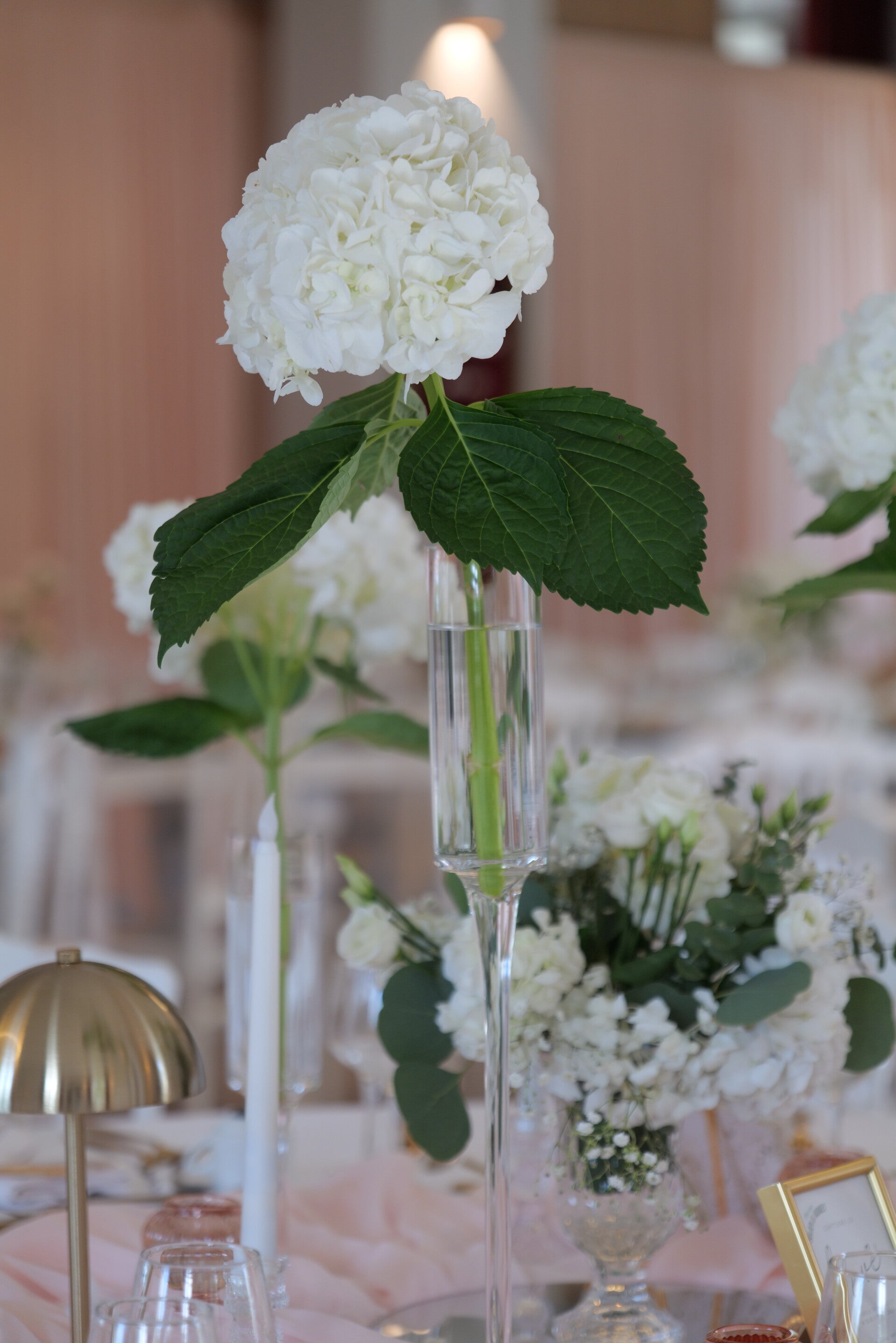 Grand bougeoir ou vase transparent