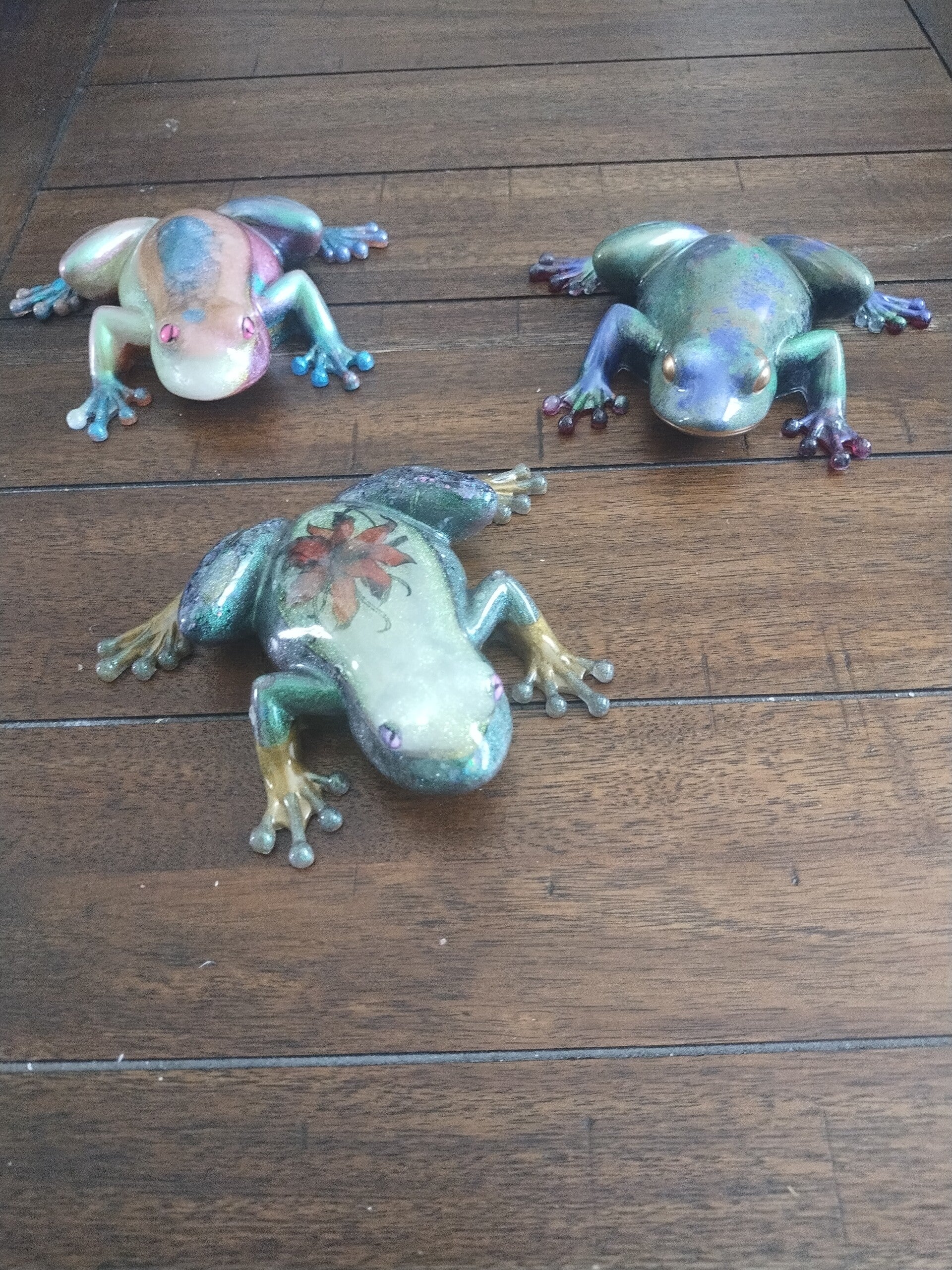 Whimsical frogs & Snails