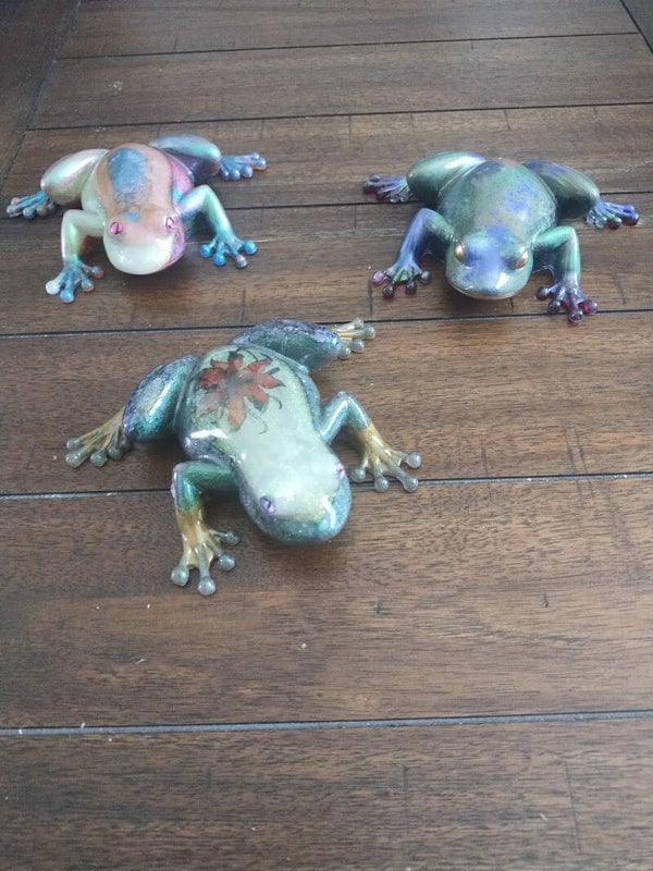 Whimsical frogs & Snails