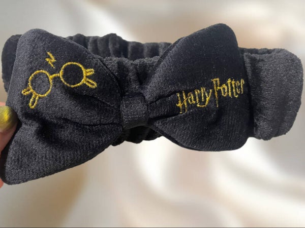 VINCHA SKINCARE HARRY POTTER NEGRA