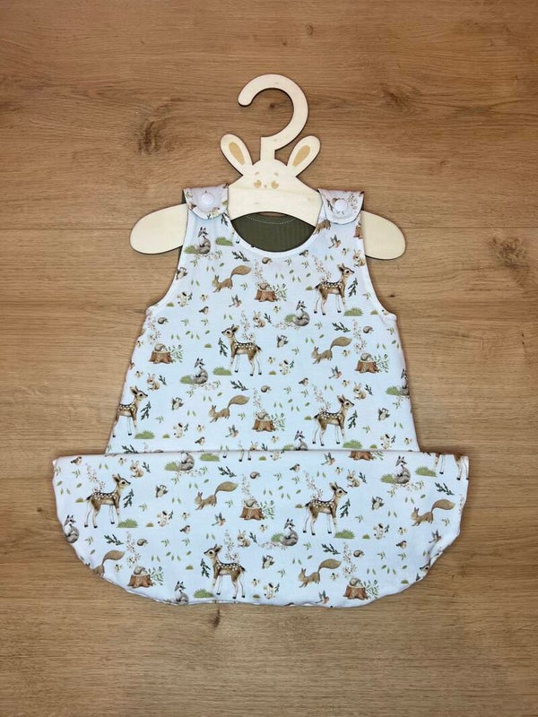 Schlafsack Rehe olivgrün