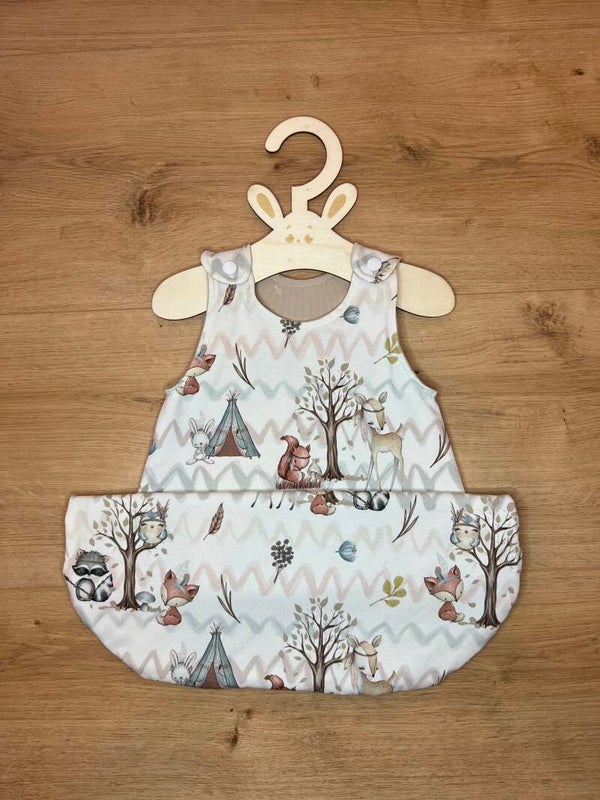 Schlafsack Waldfreunde Hellbeige