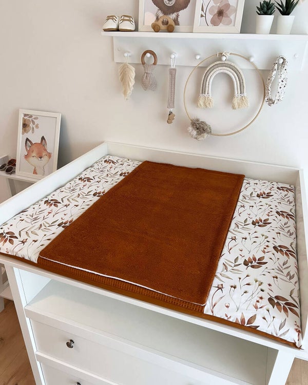 Wickelauflage grosse Blätter Rost