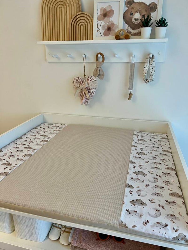 Sale Wickelauflage Wolken Mond Hellbeige 85x75cm ohne Zubehör