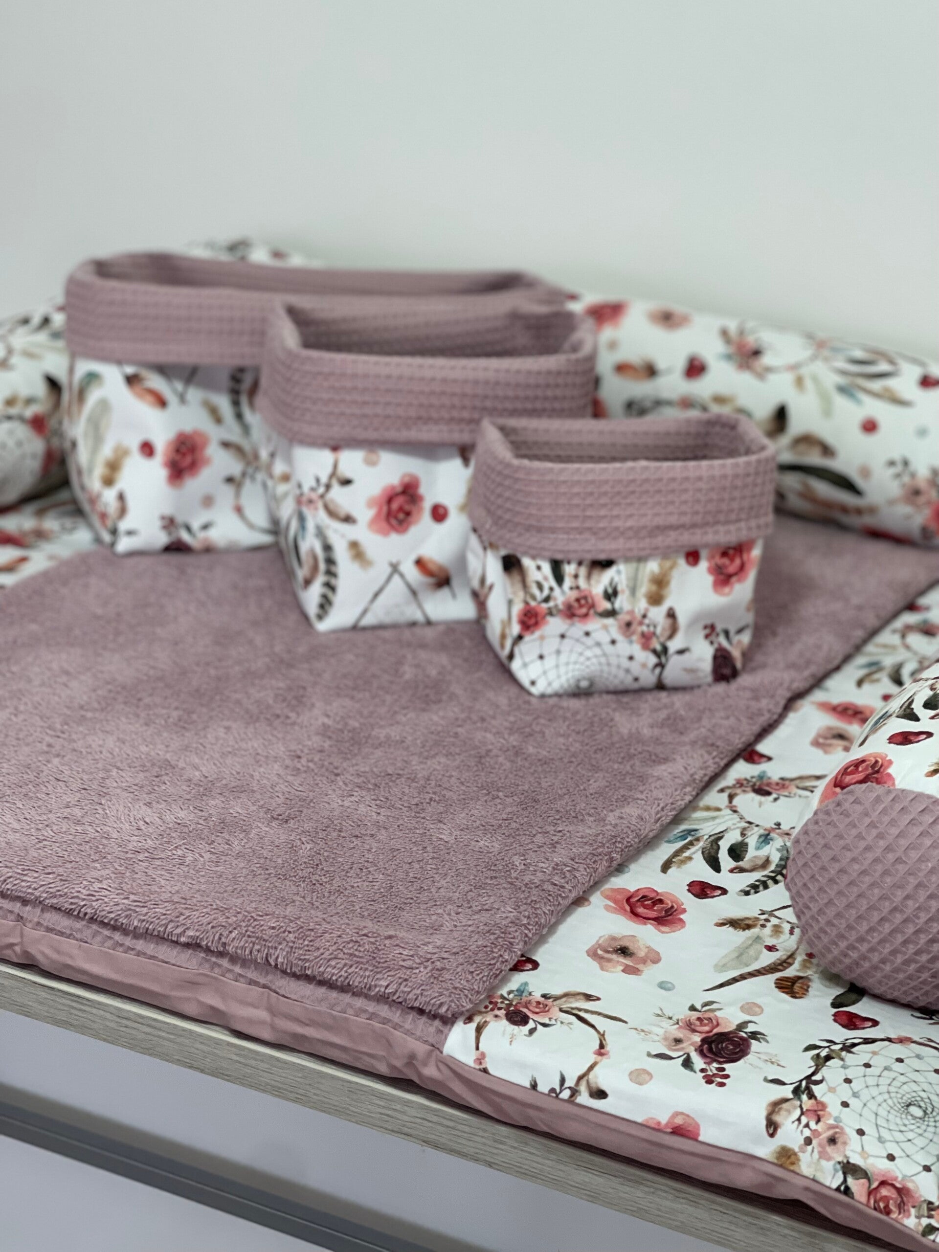 Wickelauflage traumfänger altrosa