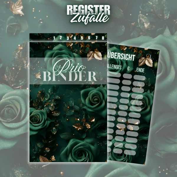 Register "Prio Binder" 6er o. 8er in A6