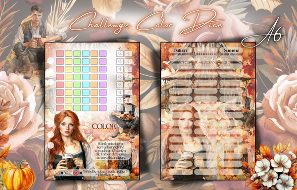 Challenge's Color Dice A6
