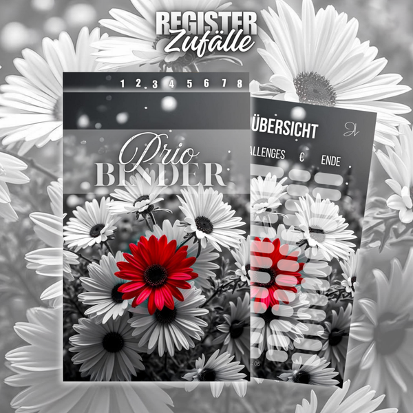 Register "Prio Binder " 6er o. 8er in A6