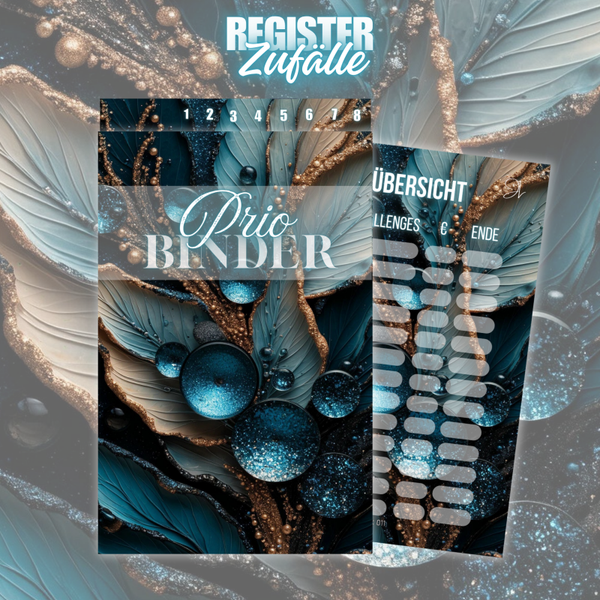 Register "Prio Binder" 6er o. 8er in A6