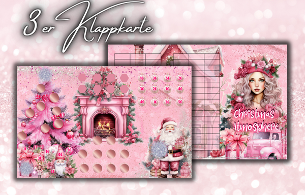 3er Klappkarte ,,Christmas Athmosphere''