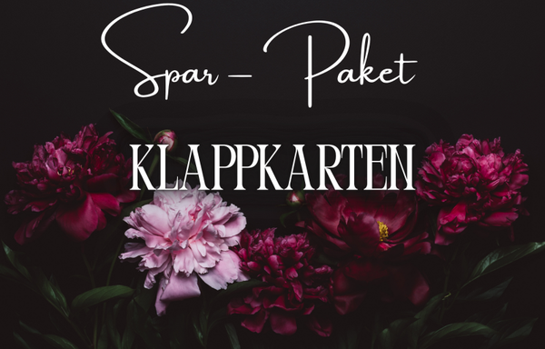 Spar Paket Klappkarten