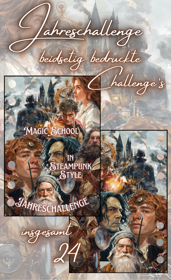 'Jahreschallenges ''Steampunk/Magic School'' A6