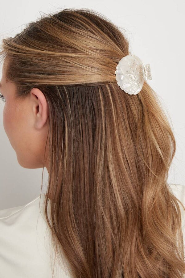 haarclip schelp