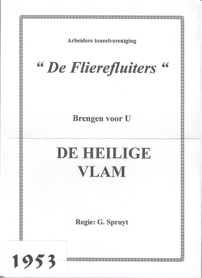 De Heilige Vlam