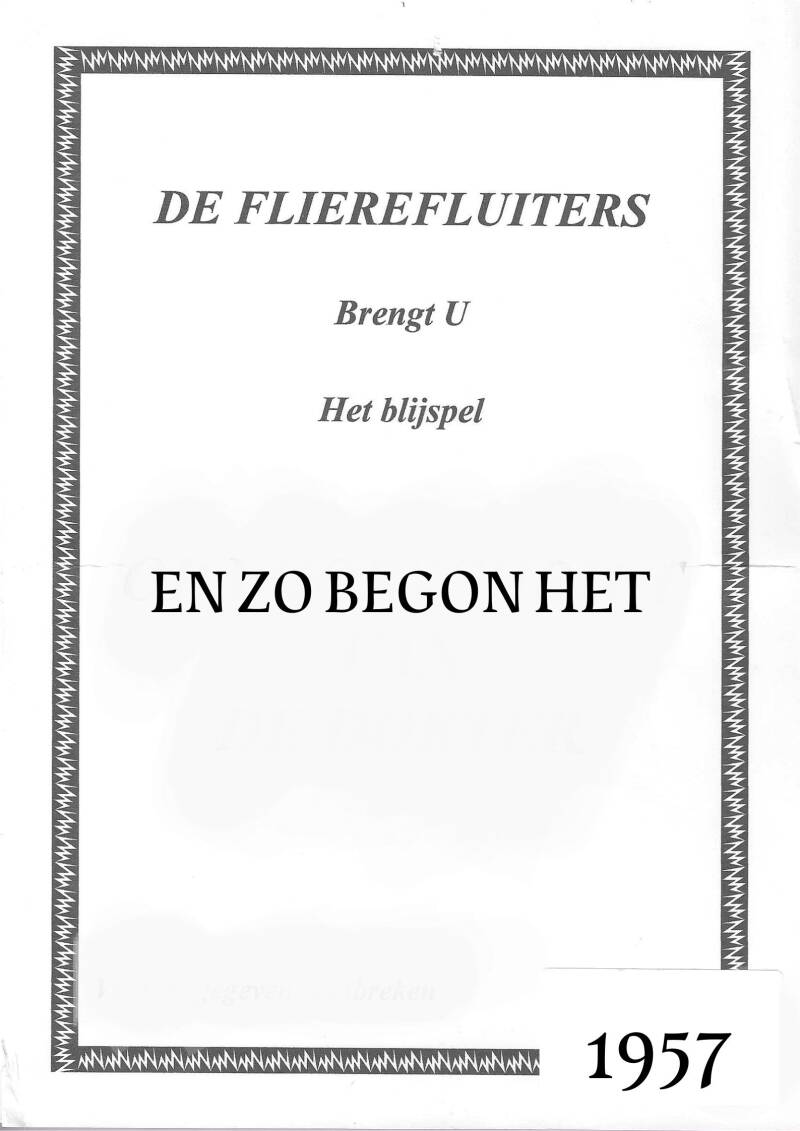En zo begon het