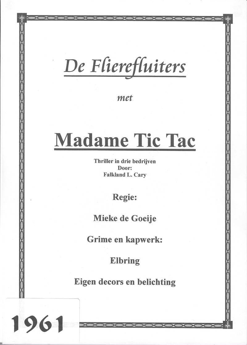 Madame Tic Tac