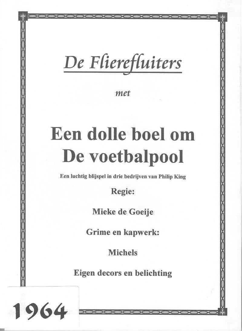 Een dolle boel om de voetbalpool